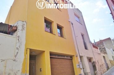 immobilier llanca: villa de village avec garage et atelier