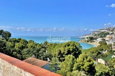 agence immobilière rosas: villa ref.2735, sublime vue de la côte depuis la terrasse