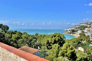 agence immobilière rosas: villa ref.2735, sublime vue de la côte depuis la terrasse