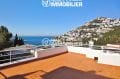 agence immobilière costa brava: villa 133 m², terrasse avec magnifique vue mer
