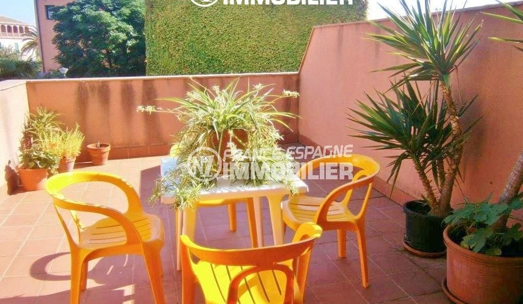 house for sale spain costa brava, ref.1970, : view on the terrace access to the living room