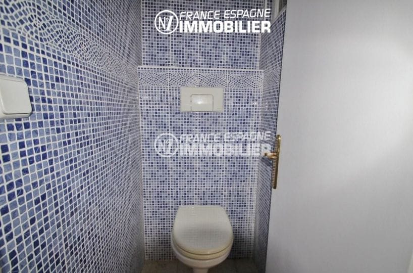 immo espagne costa brava: appartement ref.2830, toilettes indépendantes