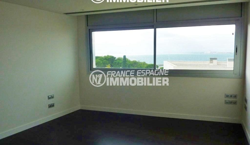 agence immobiliere roses: villa ref.2392, second bedroom sea view
