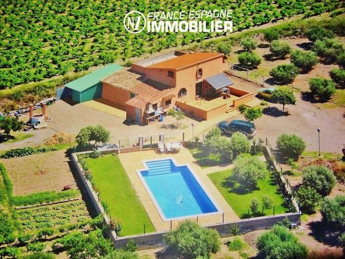 casa en venta españa, ref.2772, con piscina y finca de olivos y vino en 12832 m² de terreno