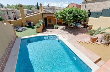 agence immobilière costa brava: villa ref.3306, piscine, terrasse barbecue, proche figueres
