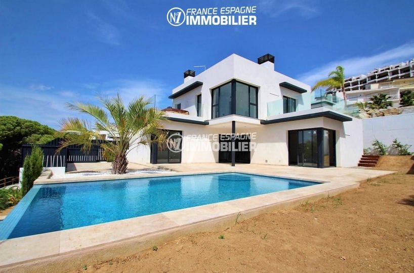achat immobilier costa brava: villa ref.3268, construction neuve 280 m², terrain 450 m²