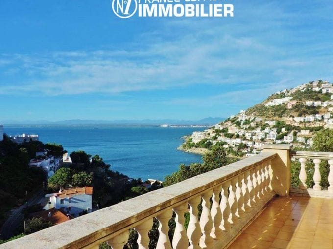 immo costa brava, splendid villa for sale in Rosas, breathtaking sea view