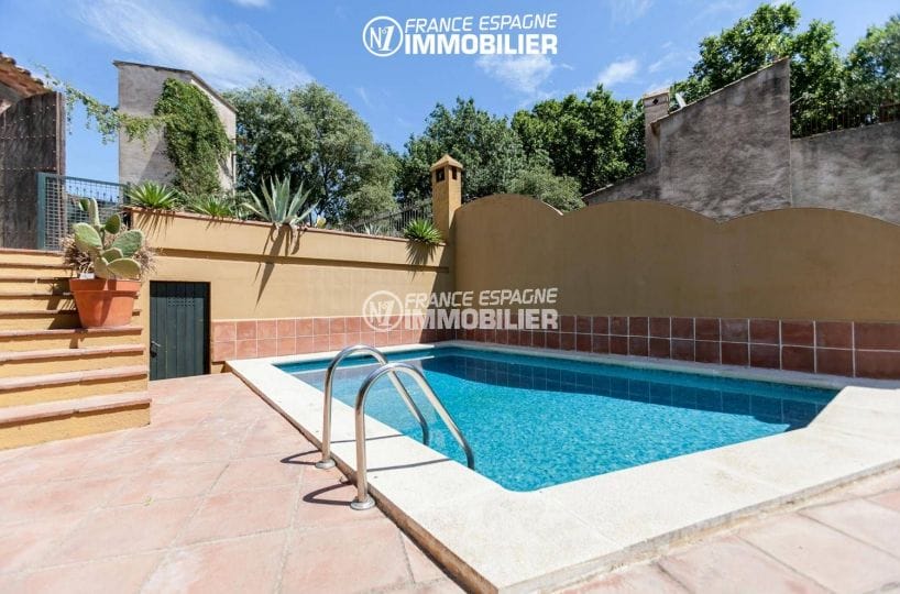 maison a vendre espagne costa brava, ref.3306, piscine sur terrain de 622 m²