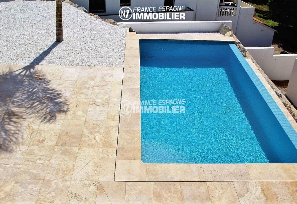 vente immobilier costa brava: villa ref.3269, vue plongeante sur la piscine