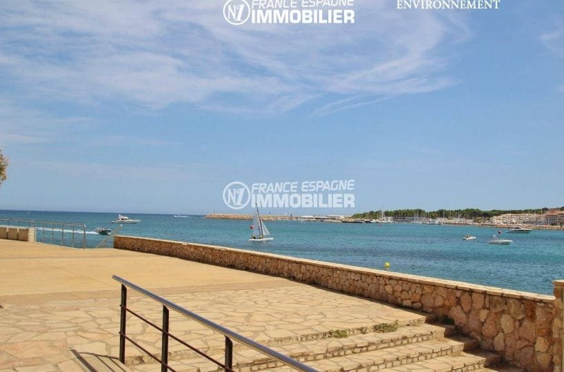 maison a vendre sur la costa brava, ref.3269, escalier accès direct à la plage