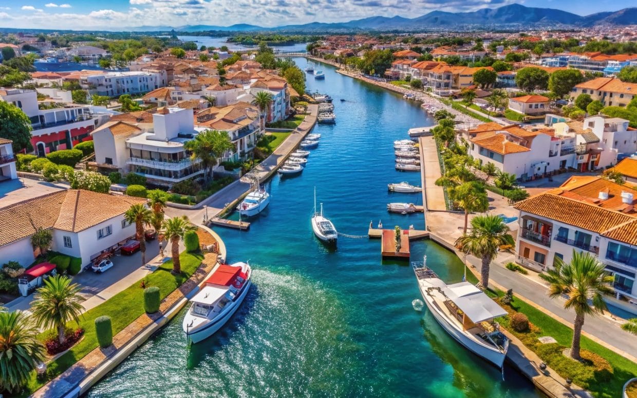 empuriabrava vue du ciel