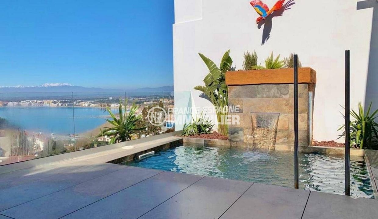 immo costa brava: villa ref.3433, sea and pool view from terrace