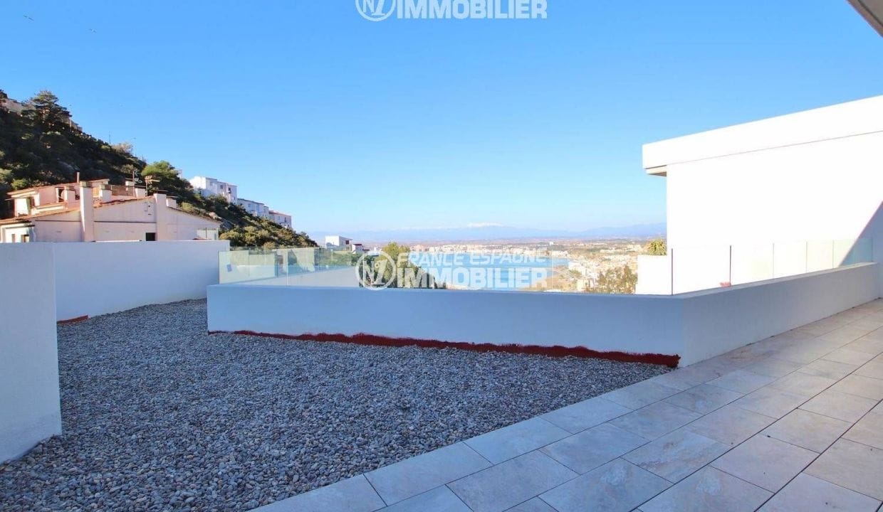 house for sale in rosas, ref.3433, view from the upper terrace