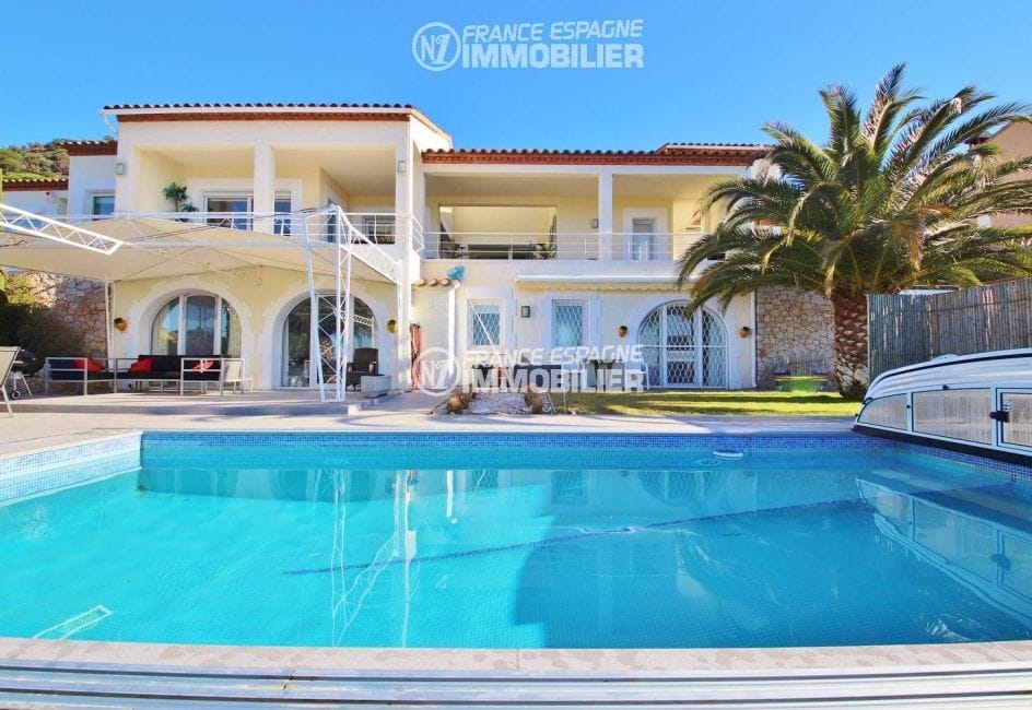 maison a vendre espagne costa brava, ref.3481, piscine couverte de 8 x 4 m
