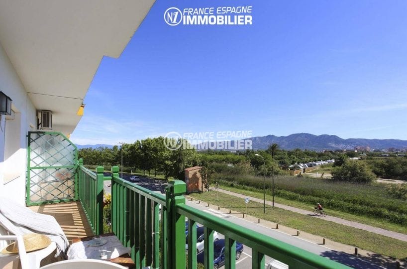 agence immobiliere costa brava: appartement ref.3470, piste cyclable le long du canal