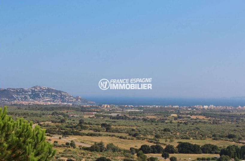 immo costa brava: villa ref.2364, magnifique vue sur montagnes et mer depuis la terrasse