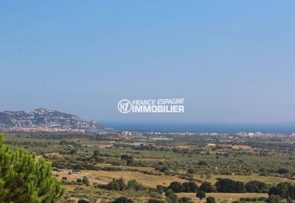 immo costa brava: villa ref.2364, magnifique vue sur montagnes et mer depuis la terrasse