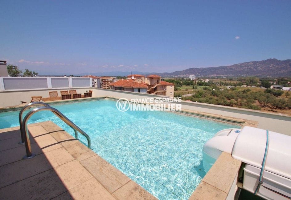 immo costa brava: appartement ref.3482, piscine privée 6 x 5 m, vue montagne et canal