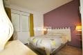 vente immobiliere en espagne costa brava: villa 476 m², première chambre avec lit double et rangements