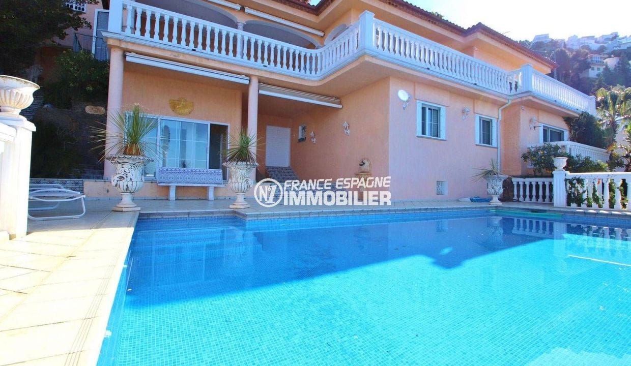 real estate costa brava: magnificent luxury villa ref.3614, with its 10 m x 5 m pool 