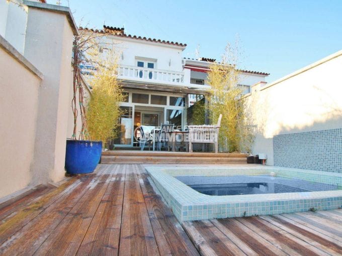 amarre empuriabrava: villa ref.3607, fisherman's house with mooring, jacuzzi and private parking lot