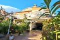 immo roses: villa ref.3616, vue sur la façade avec la terrasse et le garage