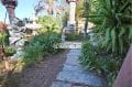 immobilier costa brava: villa ref.3614, végétation & statues décorent le jardin