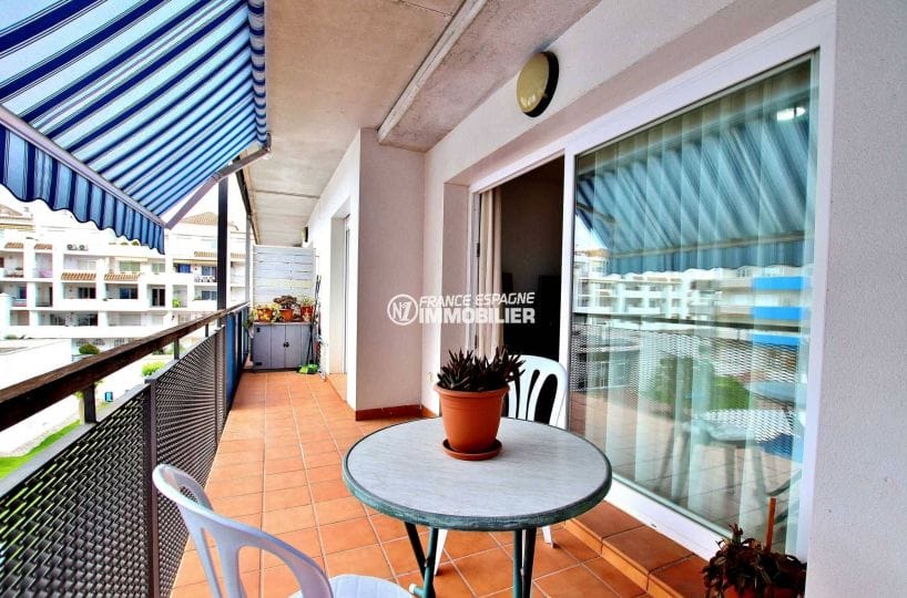 agence immobiliere rosas santa margarita, vend appartement 56 m², grande terrasse