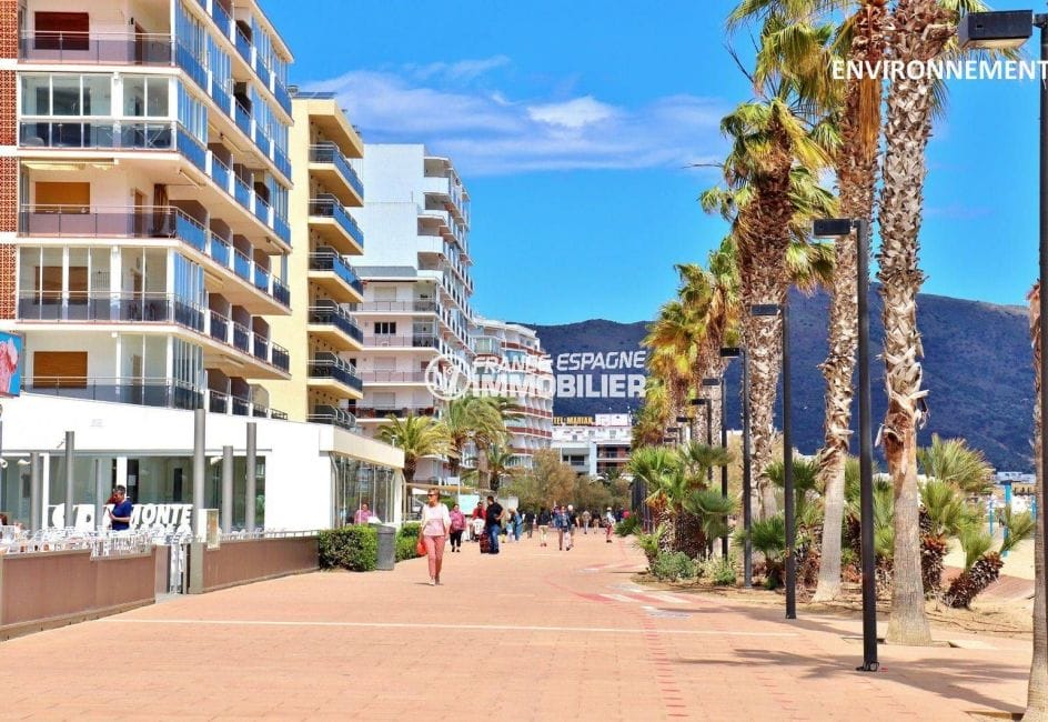 la costa brava: appartement ref.3665, promenade piétonne près de la plage et des commerces aux alentours