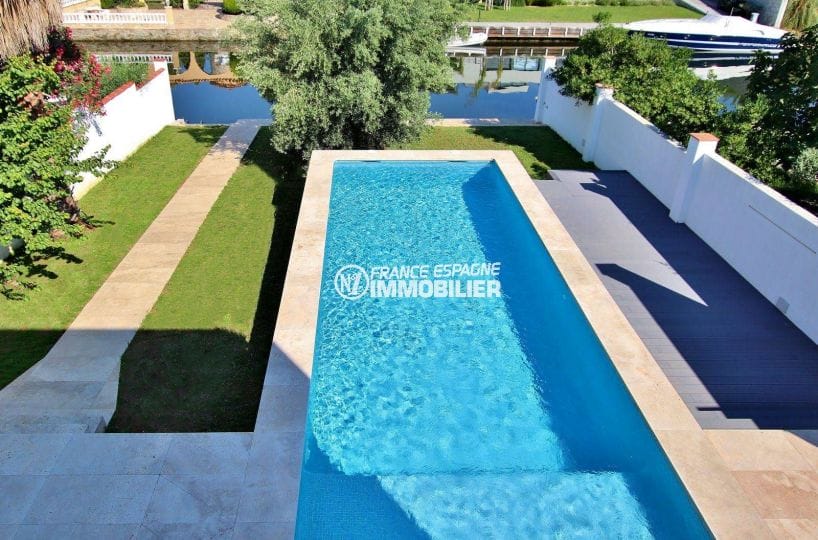 maison a vendre espagne, ref.3721, construction moderne, vue plongeante sur la piscine privée