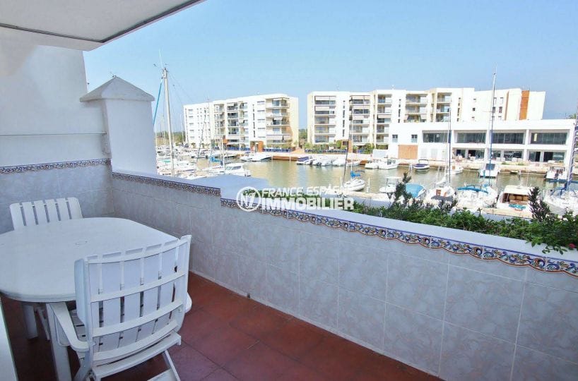 santa margarida: appartement avec piscine, vue sur la marina