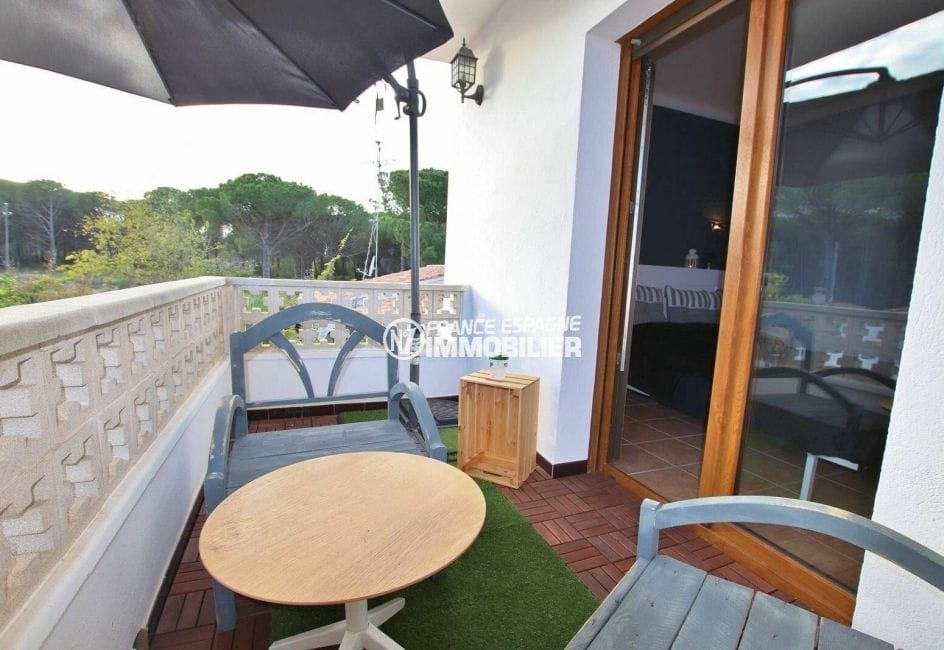 la costa brava: villa ref.3818, balcon privé avec accès à la chambre