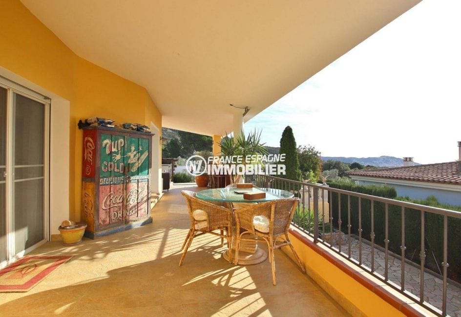 immobilier costa brava: villa ref.3847, vue sur la terrasse accès au salon