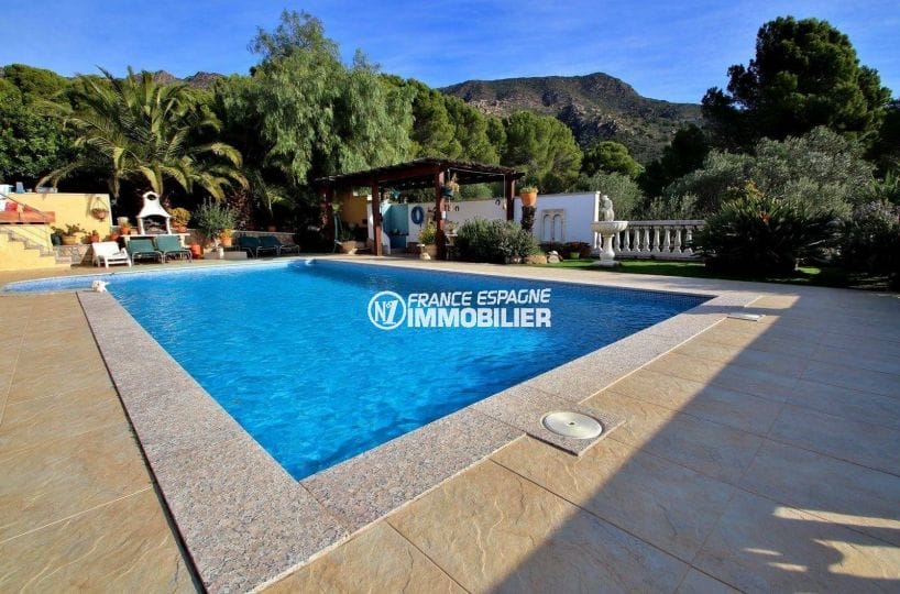 villa a vendre espagne costa brava, ref.3847, terrain de 1165 m² avec piscine