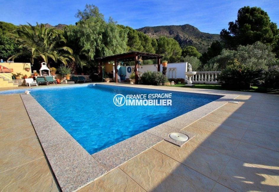 villa a vendre espagne costa brava, ref.3847, terrain de 1165 m² avec piscine