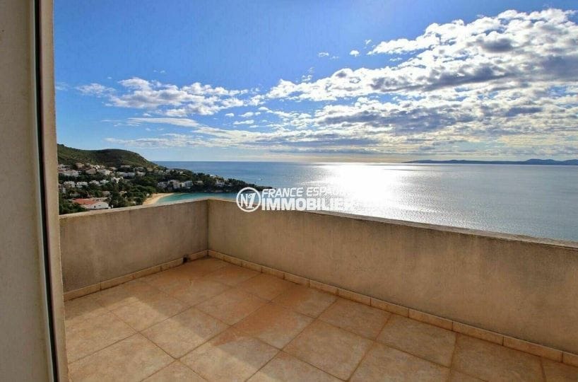la costa brava: villa 285 m², terrasse avec magnifique vue mer accès première chambre