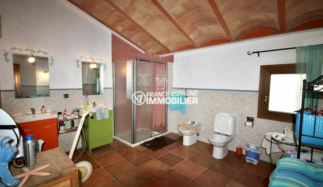 la costa brava: villa ref.3844, troisième salle d'eau avec toilettes
