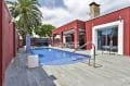 agence immobiliere costa brava: villa 149 m², aperçu piscine & jacuzzi terrasse accès salon