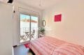 immocenter roses: villa 109 m², chambre 1 avec lit double accès balcon