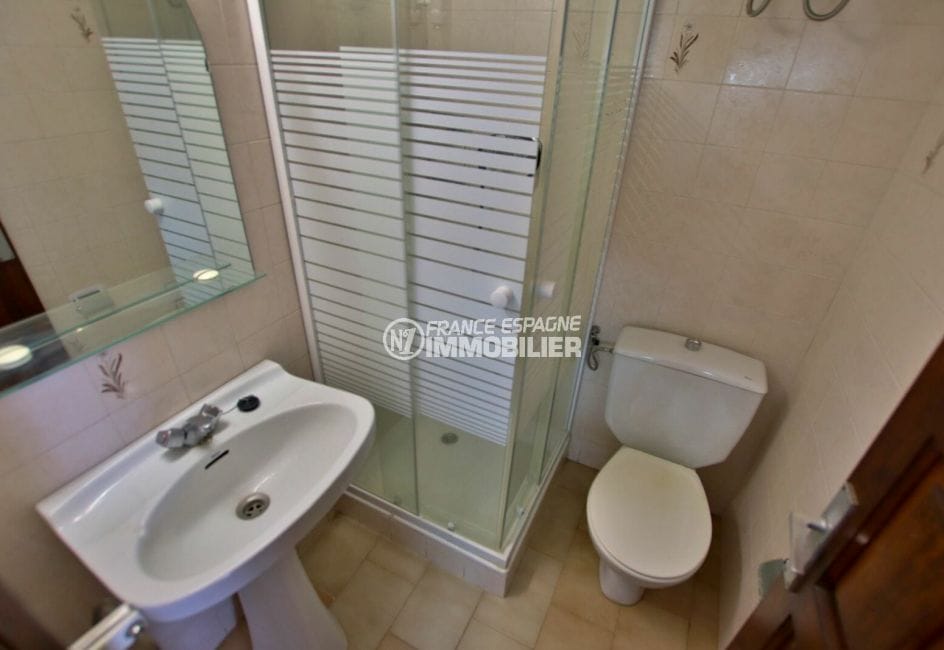achat maison empuriabrava: villa 65 m², salle d'eau, cabine de douche et wc