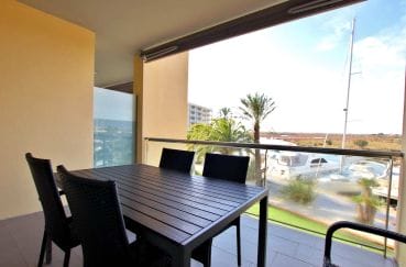Appartement terrasse vue canal, résidence standing 4070