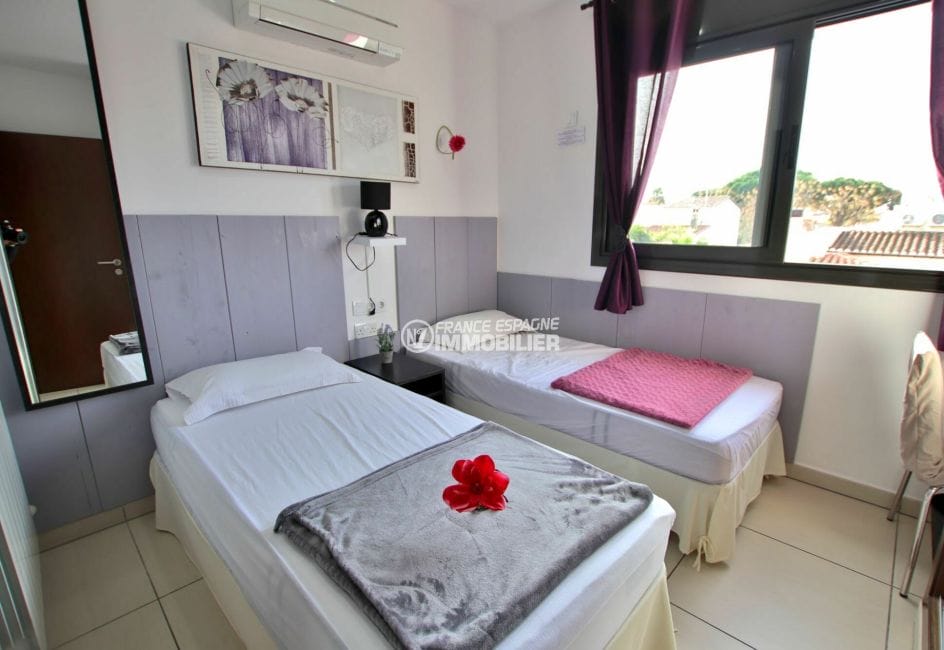 acheter a empuriabrava: villa 171 m², quatrième chambre avec 2 lits simples