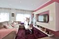 rosas immo: appartement 3 chambres 74 m², grand séjour lumineux sur tons blanc et rose