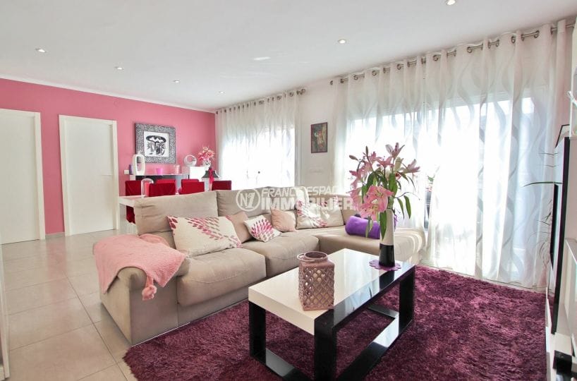 achat rosas: appartement 3 chambres 74 m² rénové, grand séjour /salle à manger