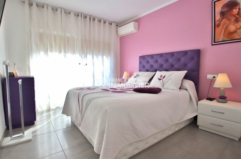 appartement a vendre a rosas, 74 m² avec terrasse 20 m², première des 3 chambres