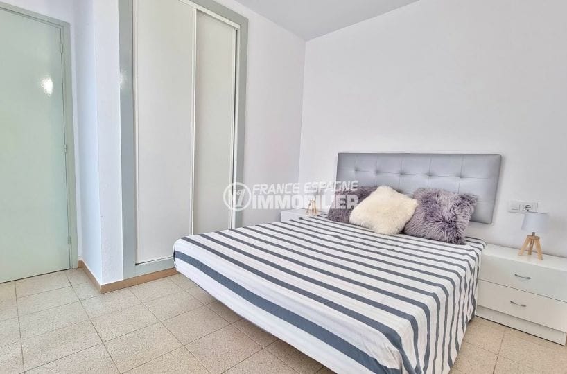 appartement à vendre rosas, appartement 51 m², chambre avec armoire / penderie encastrée