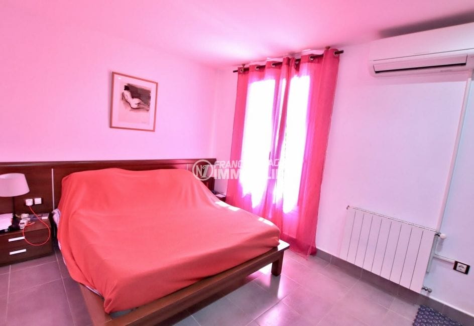 maison a vendre espagne, villa 109 m², chambre à coucher avec climatisation