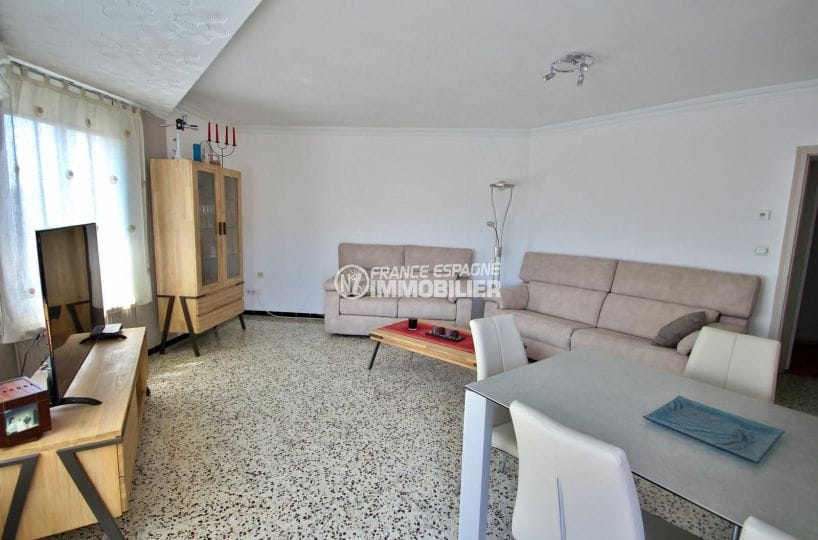 appartement a vendre costa brava, 4 pièces 72 m², séjour, suspension plafond