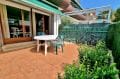 studio roses, santa margarida, 44 m² avec une belle terrasse et un jardin privé, parking extérieur, plage à 200 m