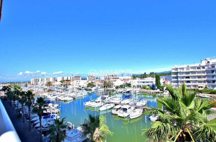 agence immobiliere santa margarita: vente appartement 2 pièces 47 m² avec magnifique vue sur la marina